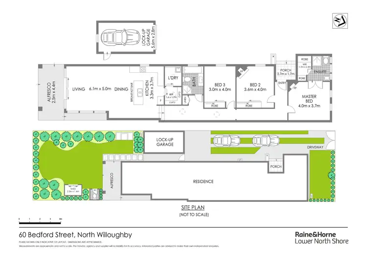 Floorplan of Homely house listing, 60 Bedford Street, Willoughby NSW 2068