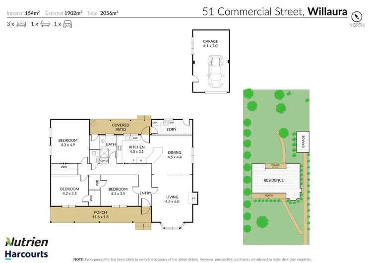 Floorplan of Homely house listing, 51 Commercial Street, Willaura VIC 3379