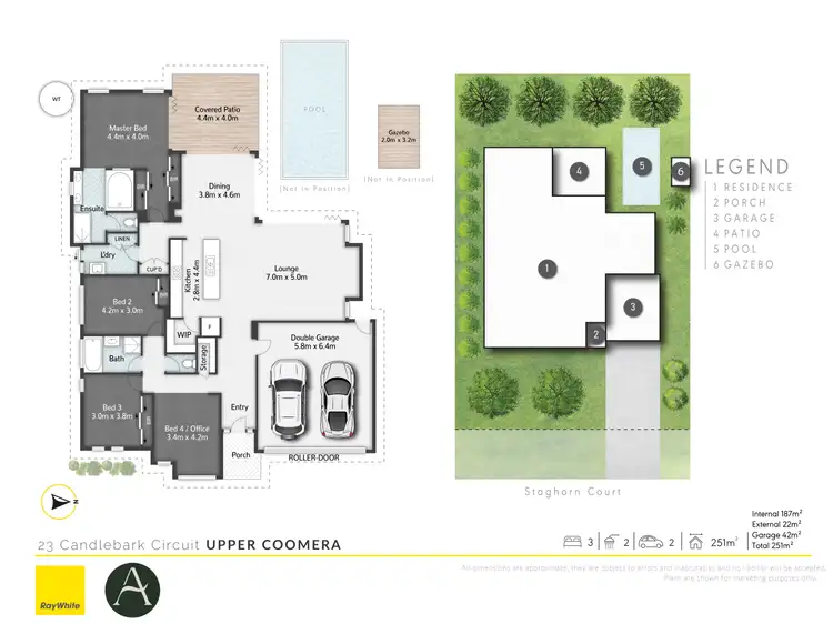 Floorplan of Homely house listing, 23 Candlebark Circuit, Upper Coomera QLD 4209