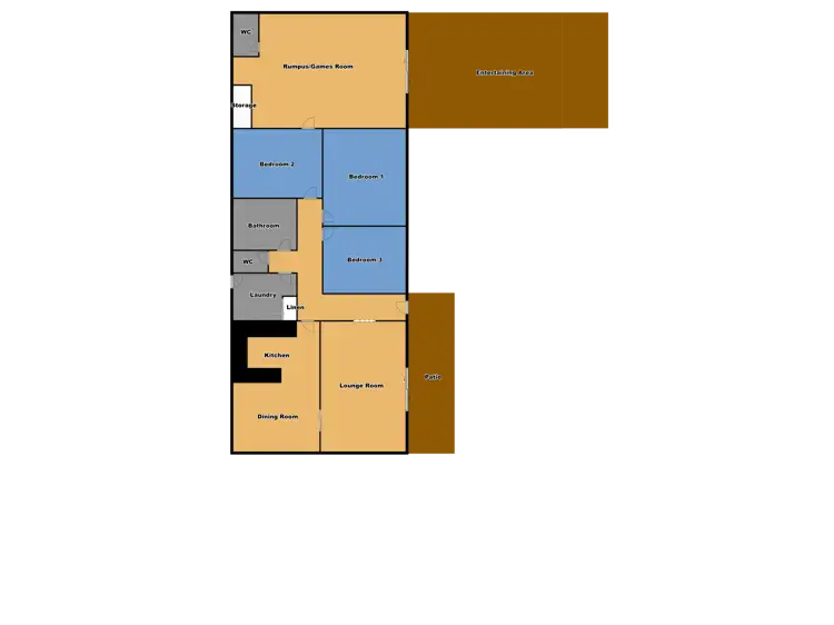 Floorplan of Homely house listing, 14 Sturt Circle, Dubbo NSW 2830