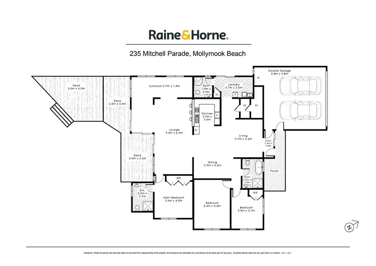 Floorplan of Homely house listing, 235 Mitchell Parade, Mollymook Beach NSW 2539