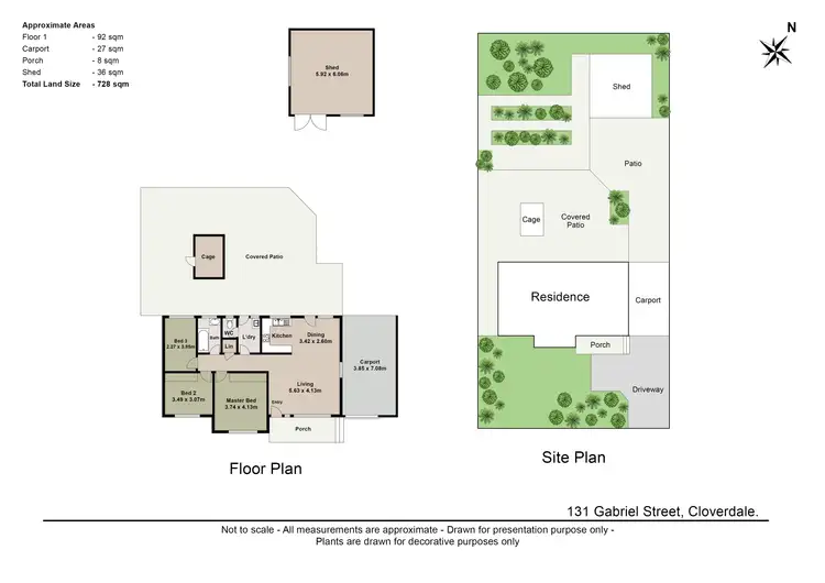 Floorplan of Homely house listing, 131 Gabriel Street, Cloverdale WA 6105