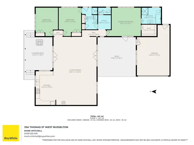 Floorplan of Homely house listing, 33a Thomas Street, West Busselton WA 6280