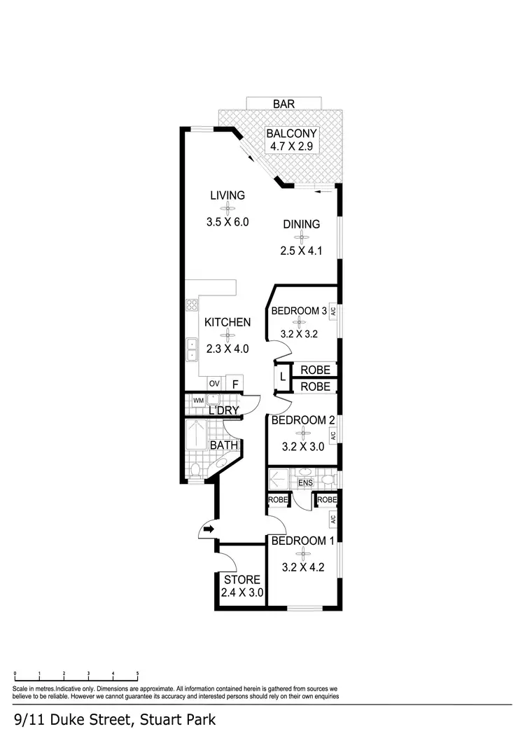 Floorplan of Homely apartment listing, 9/11 Duke Street, Stuart Park NT 820