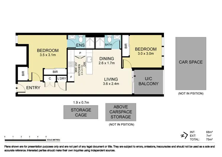 Floorplan of Homely apartment listing, 218/37-43 Breese Street, Brunswick VIC 3056