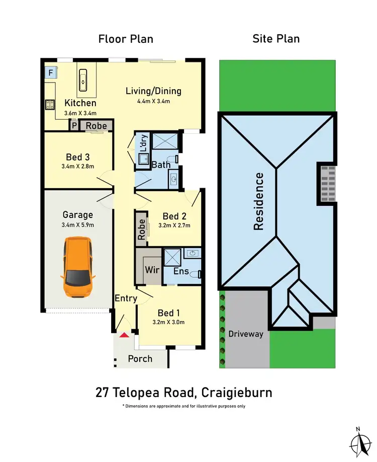 Floorplan of Homely house listing, 27 Telopea Road, Craigieburn VIC 3064