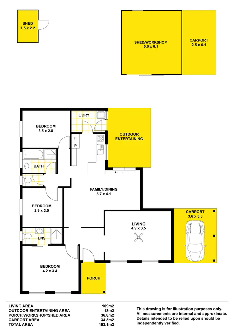 Floorplan of Homely house listing, 188 Hub Drive, Aberfoyle Park SA 5159