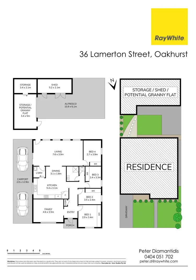 Floorplan of Homely house listing, 36 Lamerton Street, Oakhurst NSW 2761
