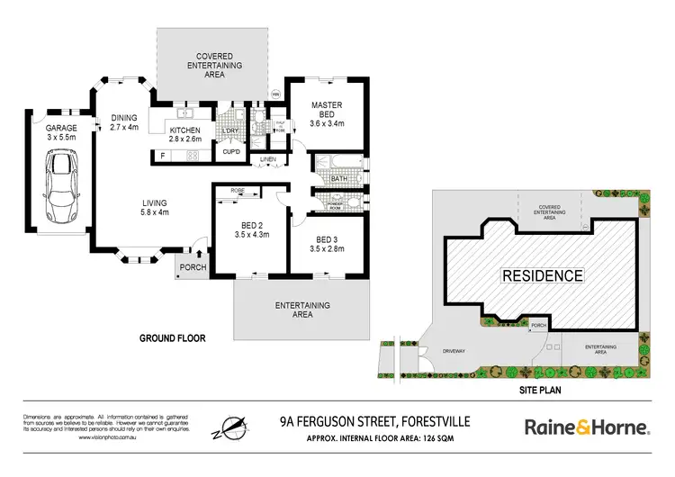 Floorplan of Homely house listing, 9A Ferguson Street, Forestville NSW 2087