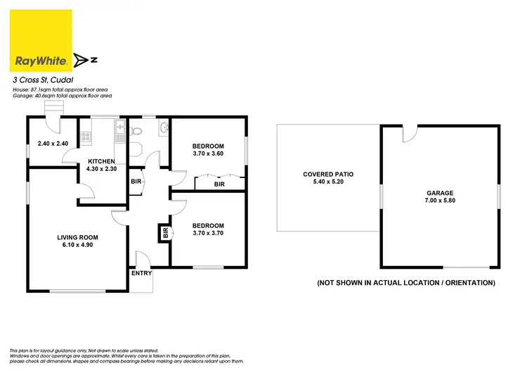 Floorplan of Homely house listing, 3 Cross Street, Cudal NSW 2864