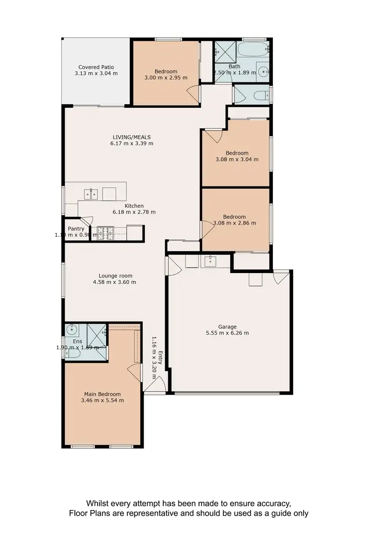 Floorplan of Homely house listing, 4 Possum Court, Morayfield QLD 4506