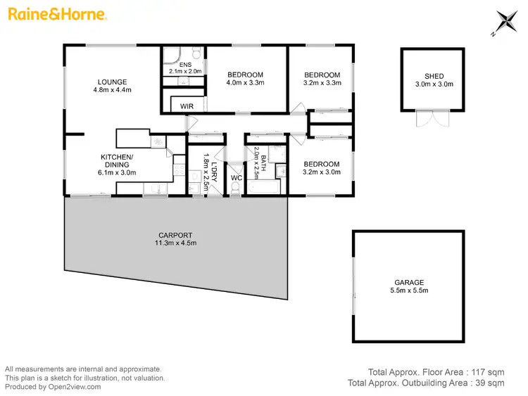 Floorplan of Homely house listing, 34 Lake Vue Parade, Midway Point TAS 7171