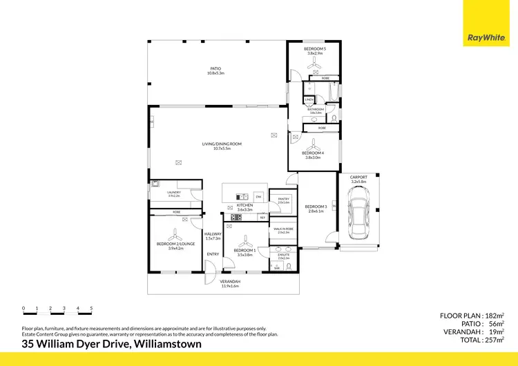 Floorplan of Homely house listing, 35 William Dyer Drive, Williamstown SA 5351