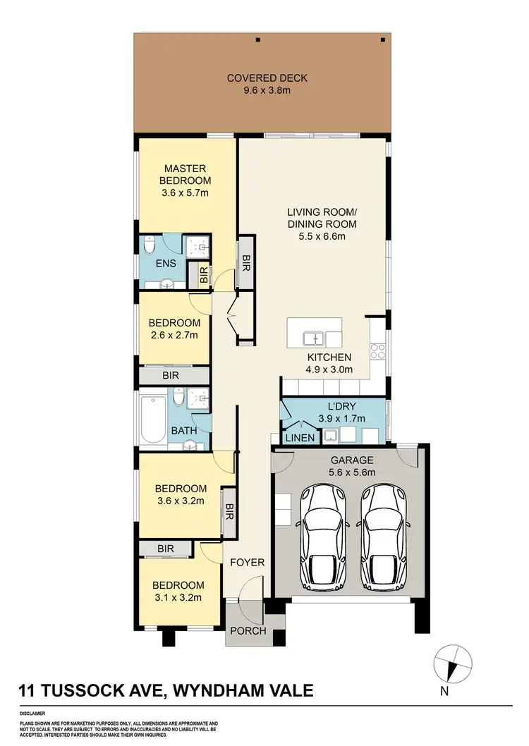 Floorplan of Homely house listing, 11 Tussock Link, Wyndham Vale VIC 3024