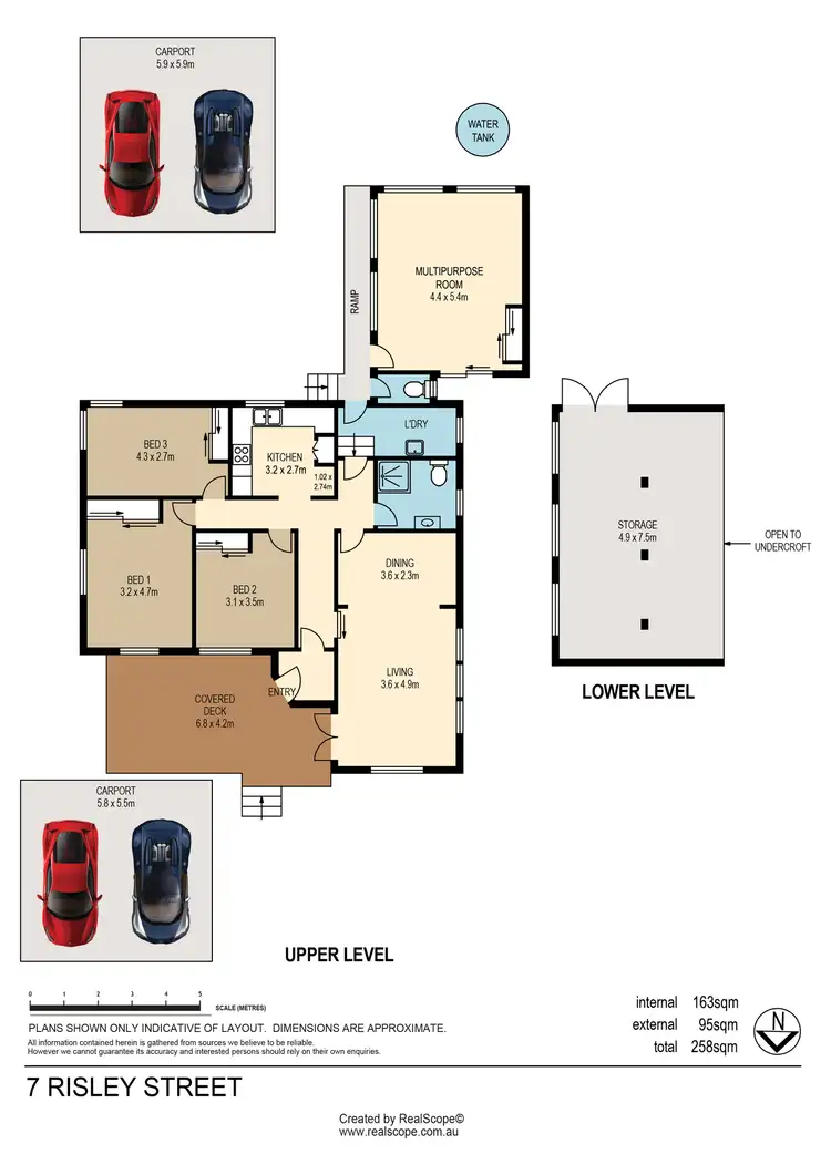 Floorplan of Homely house listing, 7 Risley Street, Carina QLD 4152