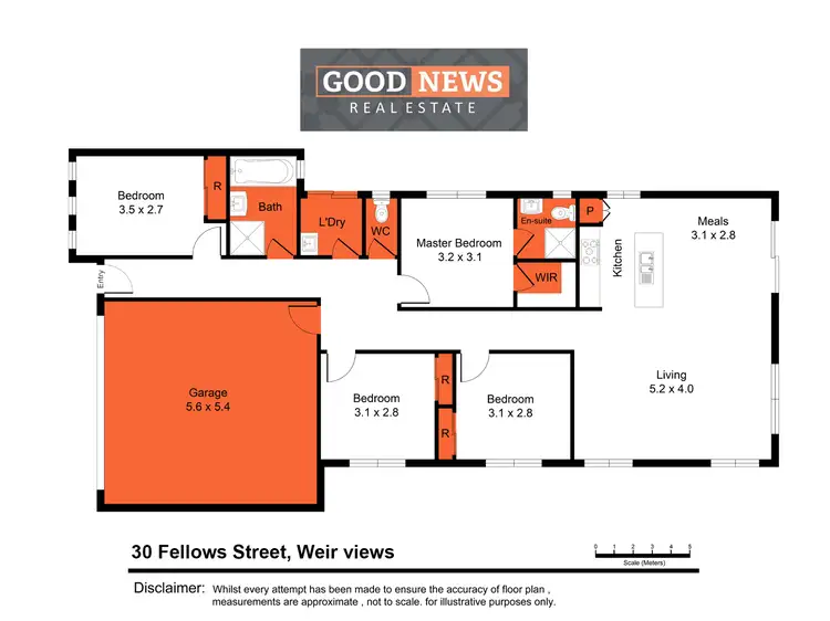 Floorplan of Homely house listing, 30 Fellows Street, Weir Views VIC 3338