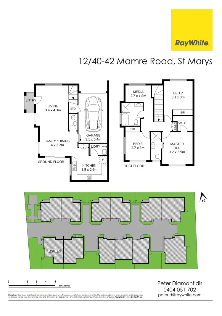 Floorplan of Homely townhouse listing, 12/40-42 Mamre Road, St Marys NSW 2760