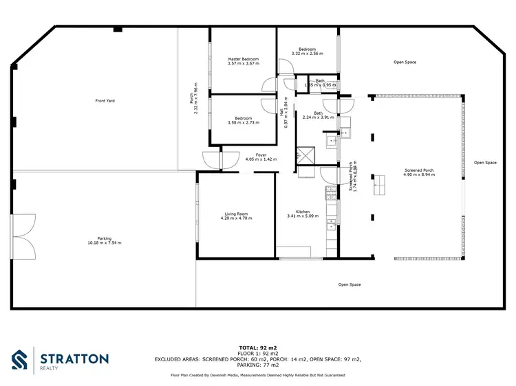 Floorplan of Homely house listing, 183 Treasure Road, Queens Park WA 6107