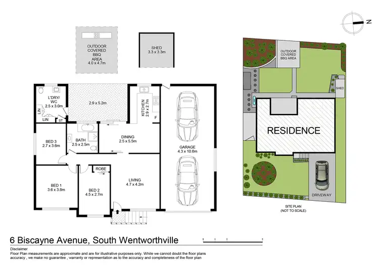 Floorplan of Homely house listing, 6 Biscayne Avenue, South Wentworthville NSW 2145