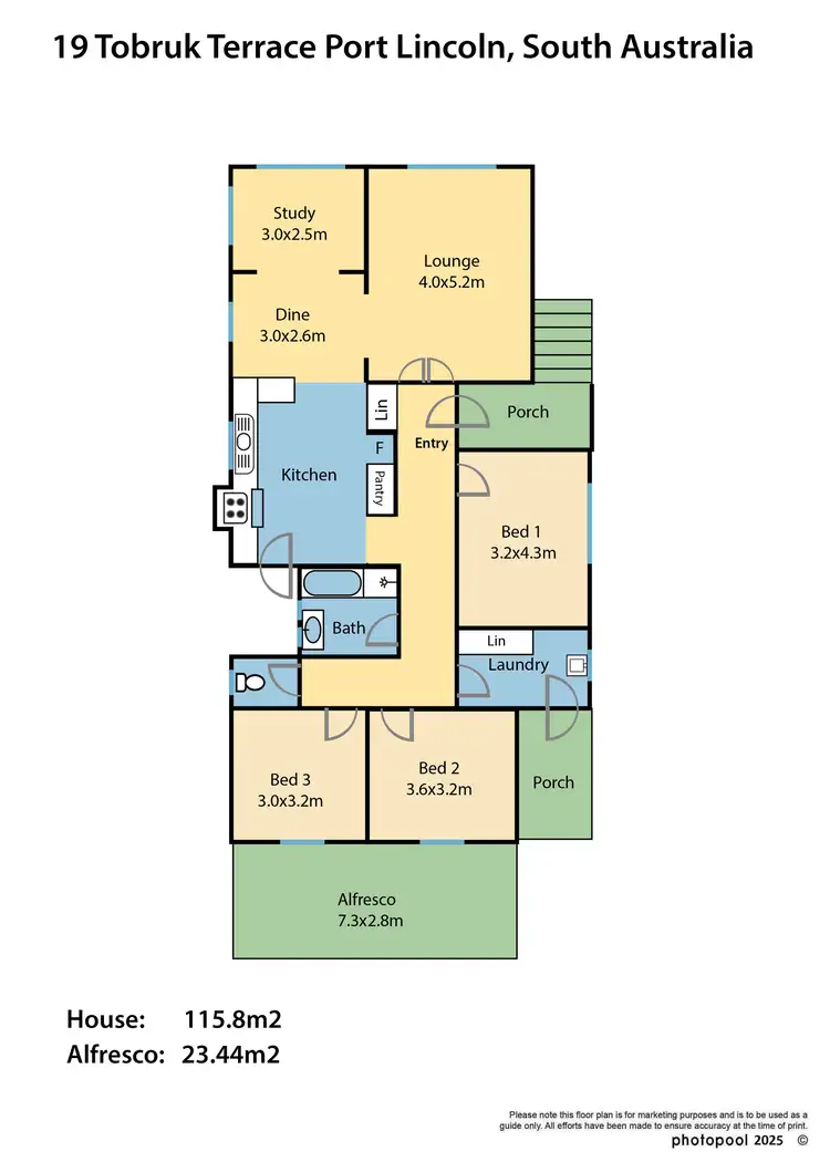 Floorplan of Homely house listing, 19 Tobruk Terrace, Port Lincoln SA 5606