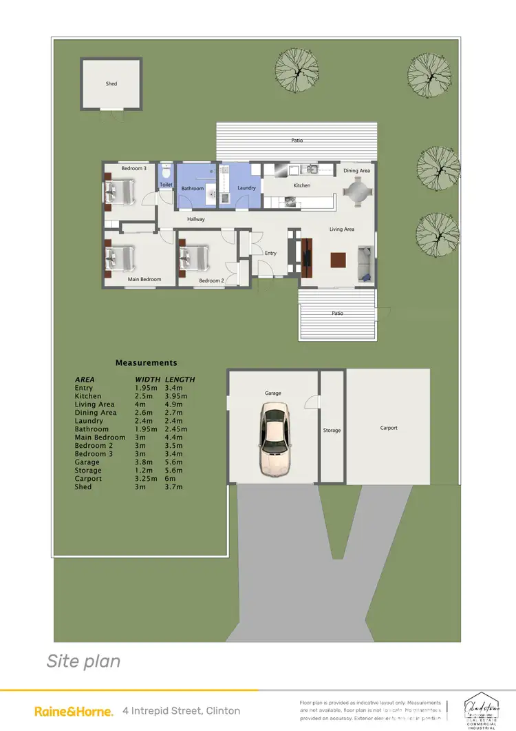 Floorplan of Homely house listing, 4 Intrepid Street, Clinton QLD 4680