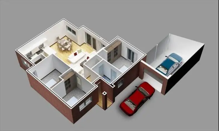 Floorplan of Homely house listing, 3/12 Gunnedah Street, Albion VIC 3020