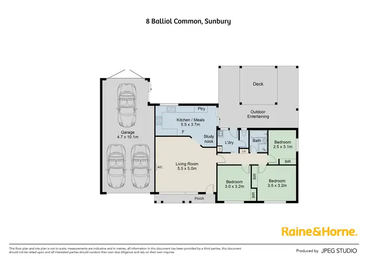 Floorplan of Homely house listing, 8 Balliol Common, Sunbury VIC 3429