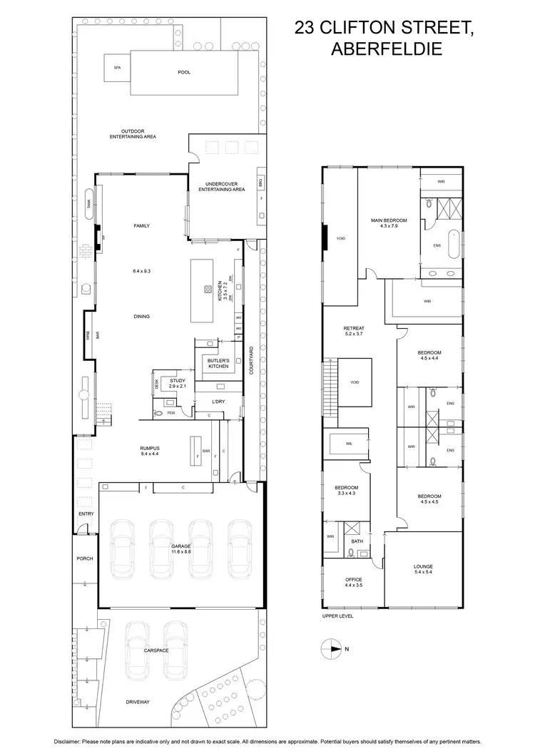Floorplan of Homely house listing, 23 Clifton Street, Aberfeldie VIC 3040