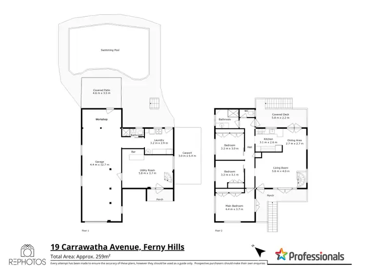 Floorplan of Homely house listing, 19 Carawatha Avenue, Ferny Hills QLD 4055