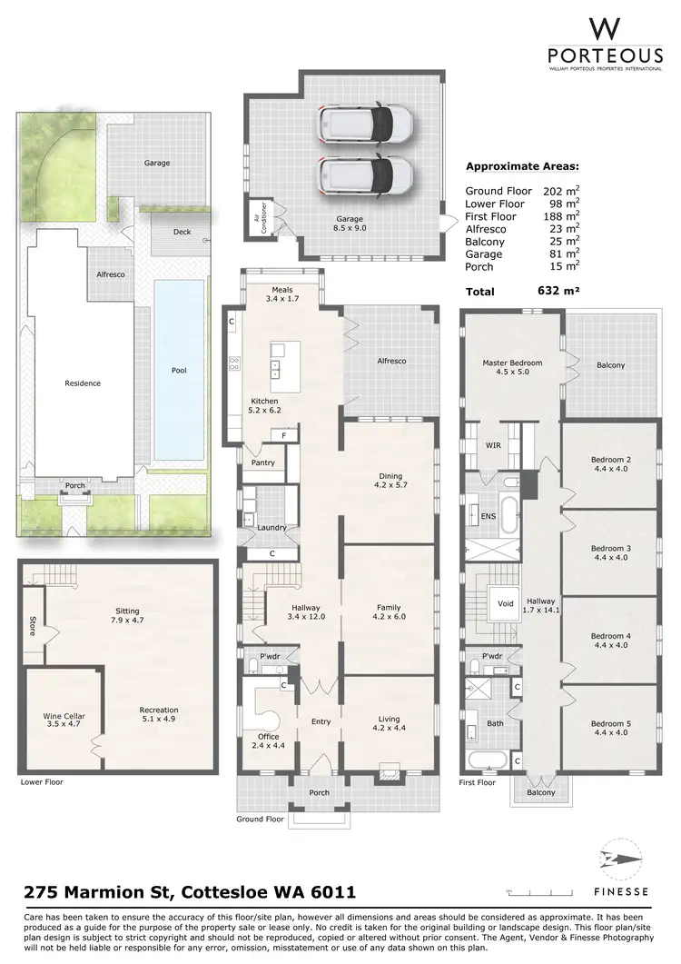 Floorplan of Homely house listing, 275 Marmion Street, Cottesloe WA 6011