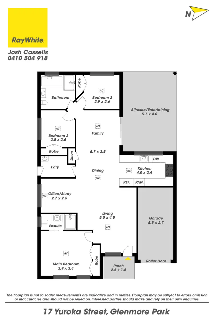 Floorplan of Homely house listing, 17 Yuroka Street, Glenmore Park NSW 2745