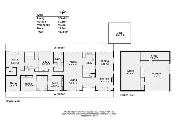 Floorplan of Homely house listing, 40 Farnham Road, Woodside SA 5244