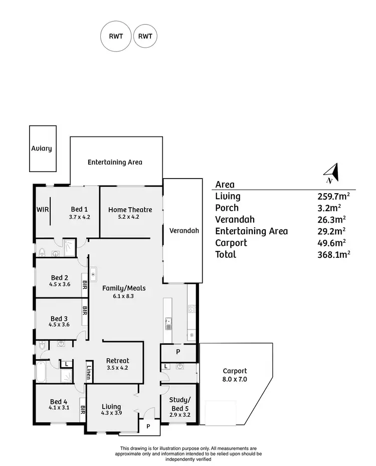 Floorplan of Homely house listing, 17 Glenalbyn Close, Strathalbyn SA 5255