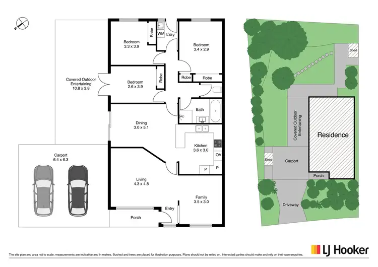 Floorplan of Homely house listing, 6 Tumbleton Place, Isabella Plains ACT 2905