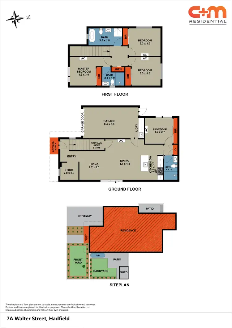 Floorplan of Homely house listing, 7a Walter Street, Hadfield VIC 3046
