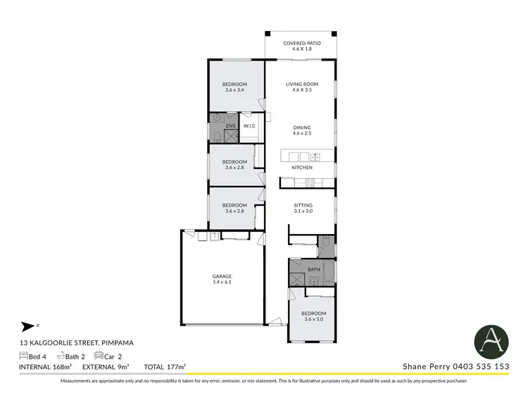Floorplan of Homely house listing, 13 Kalgoorlie Street, Pimpama QLD 4209