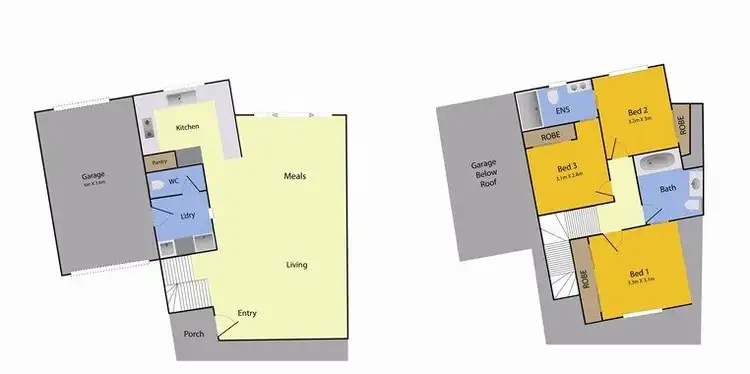 Floorplan of Homely townhouse listing, 11 Orr Court, Laverton VIC 3028