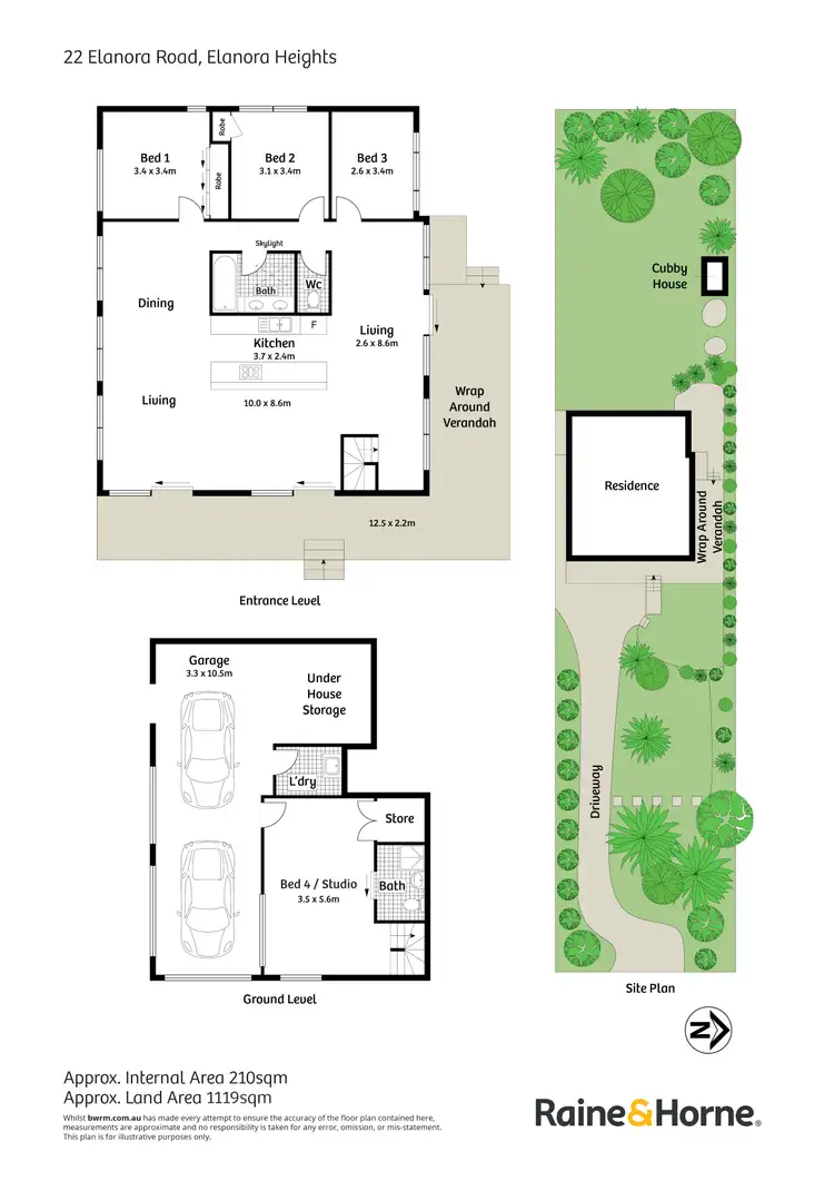 Floorplan of Homely house listing, 22 Elanora Road, Elanora Heights NSW 2101