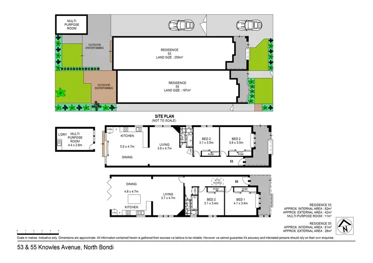 Floorplan of Homely house listing, 53 Knowles Avenue, North Bondi NSW 2026