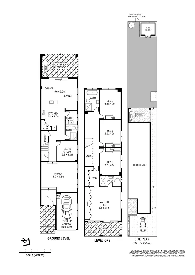 Floorplan of Homely semi-detached listing, 147a St Georges Road, Bexley NSW 2207
