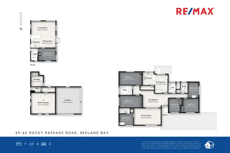 Floorplan of Homely house listing, 39-45 Rocky Passage Road, Redland Bay QLD 4165