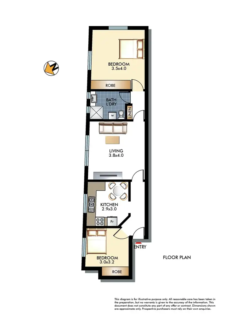 Floorplan of Homely apartment listing, 11/175 Victoria Road, Bellevue Hill NSW 2023