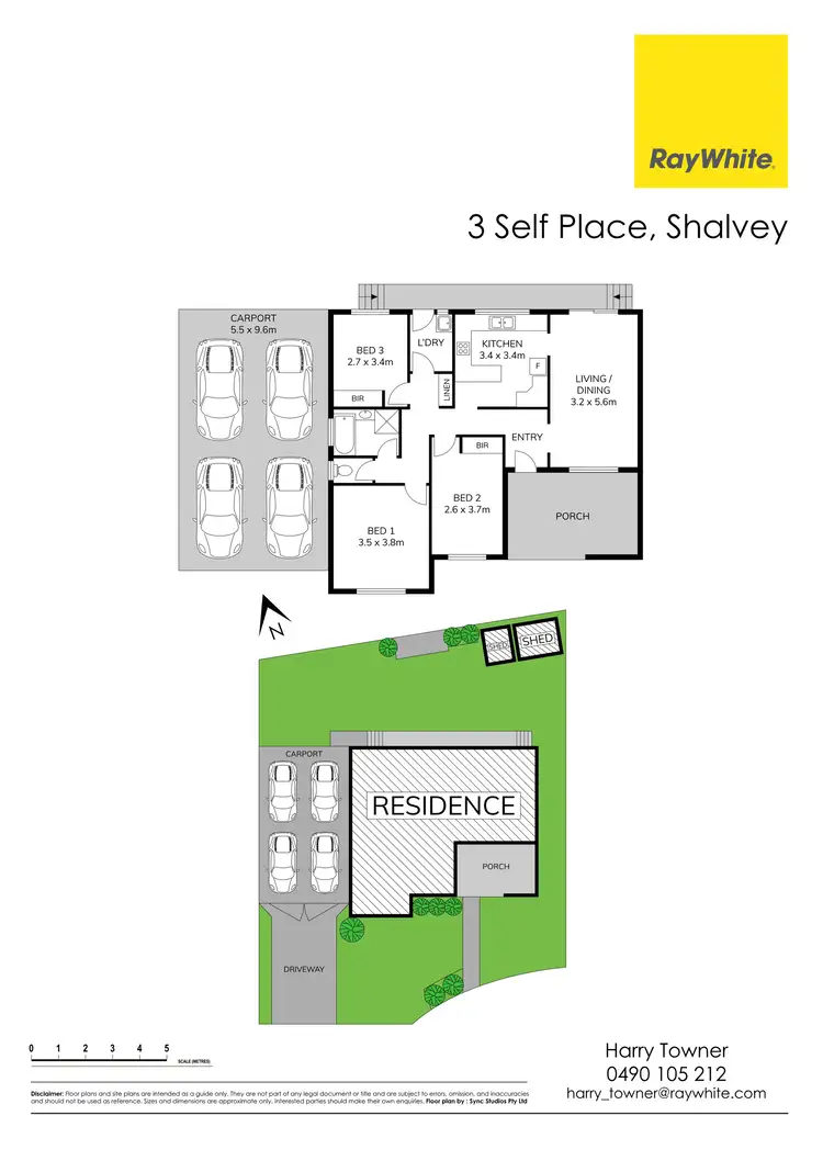 Floorplan of Homely house listing, 3 Self Place, Shalvey NSW 2770