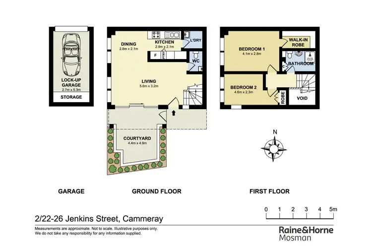 Floorplan of Homely apartment listing, 2/22 Jenkins Street, Cammeray NSW 2062