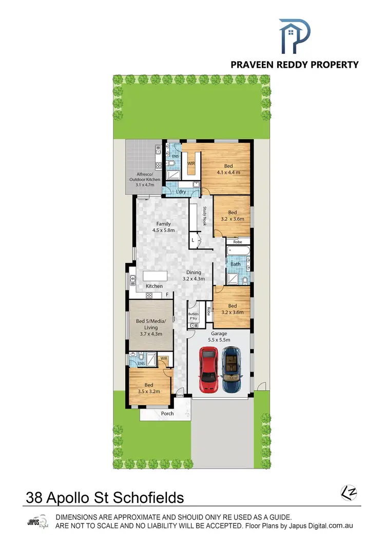 Floorplan of Homely house listing, 38 Apollo Street, Schofields NSW 2762