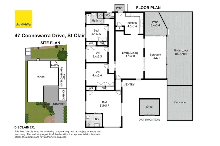 Floorplan of Homely house listing, 47 Coonawarra Drive, St Clair NSW 2759