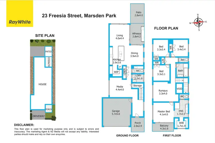 Floorplan of Homely house listing, 23 Freesia Street, Marsden Park NSW 2765