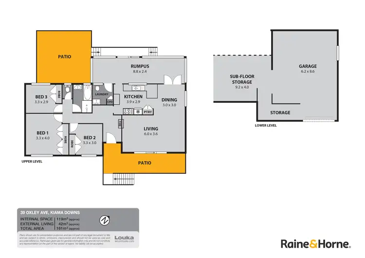 Floorplan of Homely house listing, 39 Oxley Avenue, Kiama Downs NSW 2533