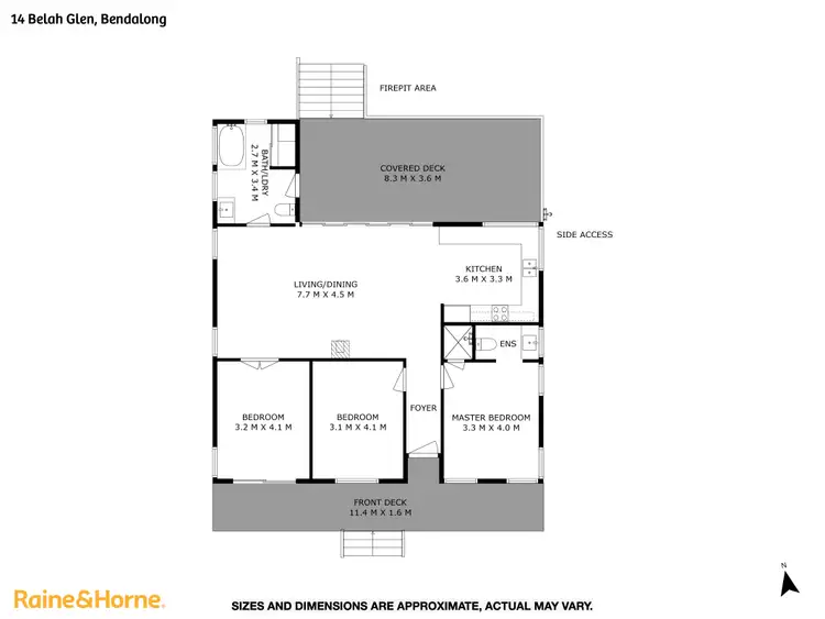Floorplan of Homely house listing, 14 Belah Glen, Bendalong NSW 2539