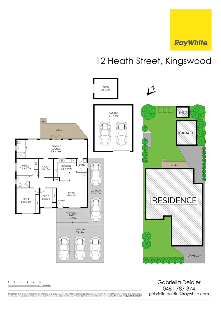 Floorplan of Homely house listing, 12 Heath Street, Kingswood NSW 2747